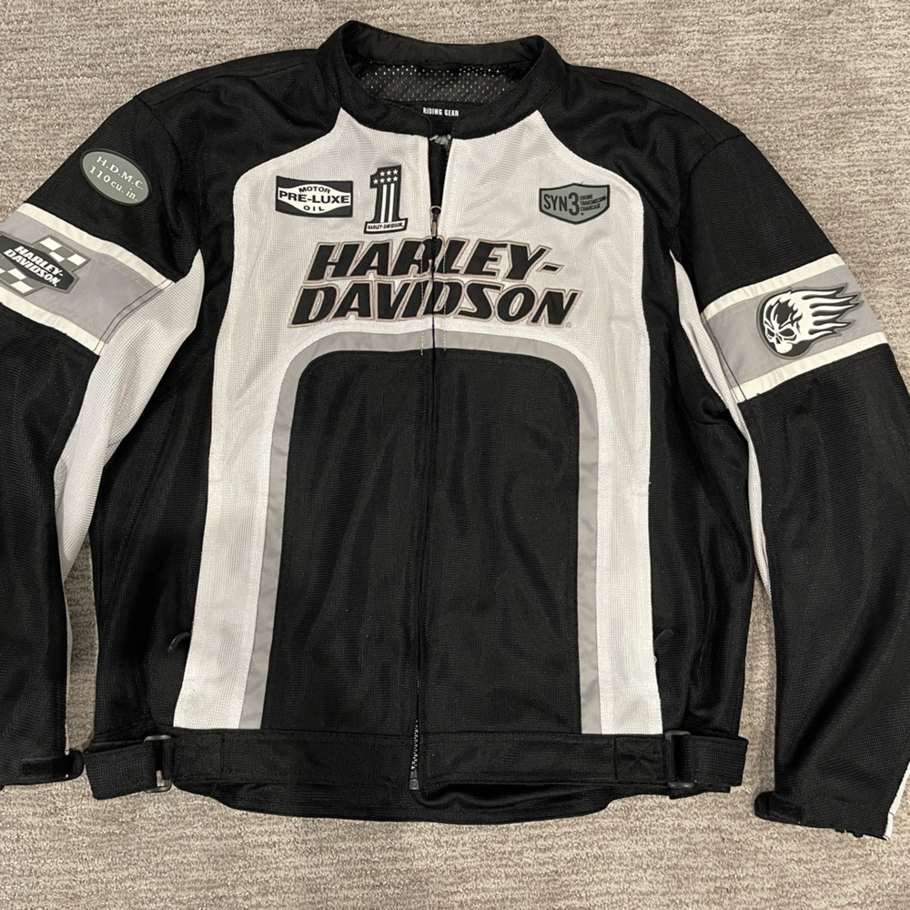 Harley Davidson mesh light weight jacket